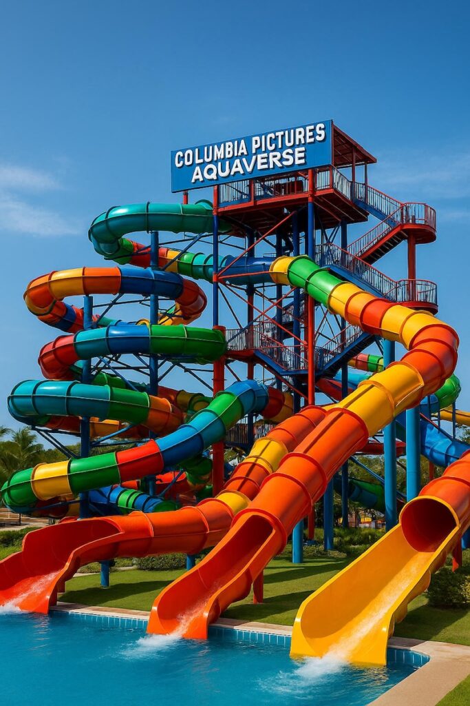 Columbia Pictures Aquaverse waterpark in Pattaya