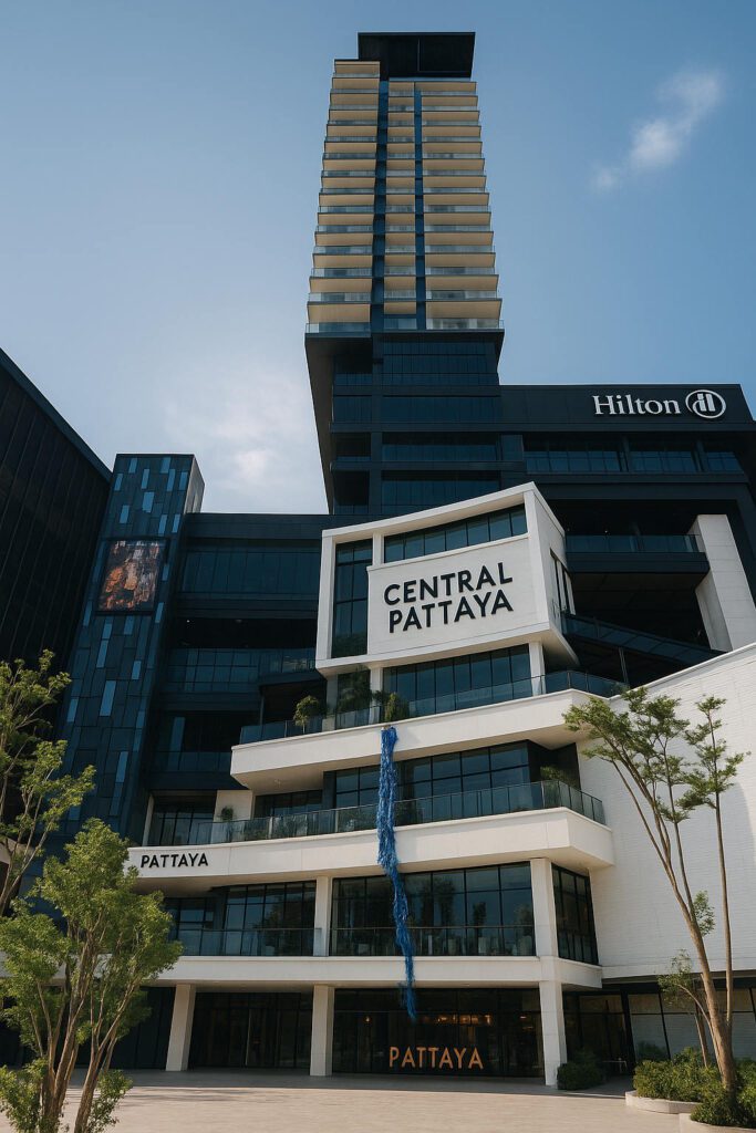 Central Festival Pattaya beachfront shopping mall